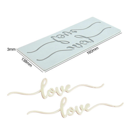 Silicone Mold for Petal Leaf Geometric Baking Decor