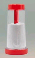 New Handheld Plastic Flour Sifter Mixing Cup Tool