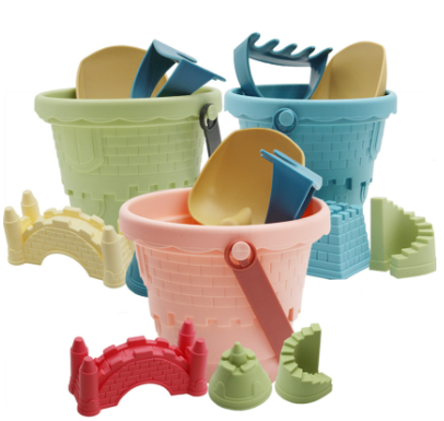 Wholesale Children's Castle Beach Toy Set with Tools