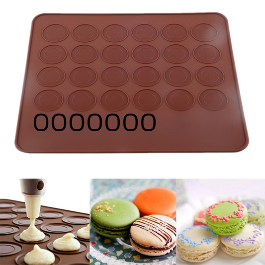 48-Cavity and 30-Cavity Silicone Baking Mats Set