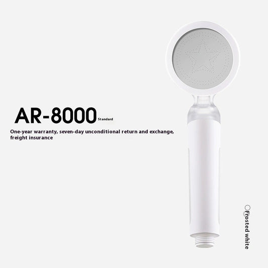 Filtered Supercharged Handheld Shower Head