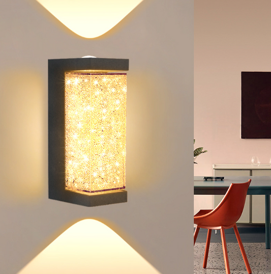 Elegant Crystal Wall Light