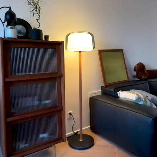 Modern Creative Glass Floor Lamp Simple Sofa Side Decorative Lighting Living Room Bedroom Bedside Lamp LED Reading Desk Light