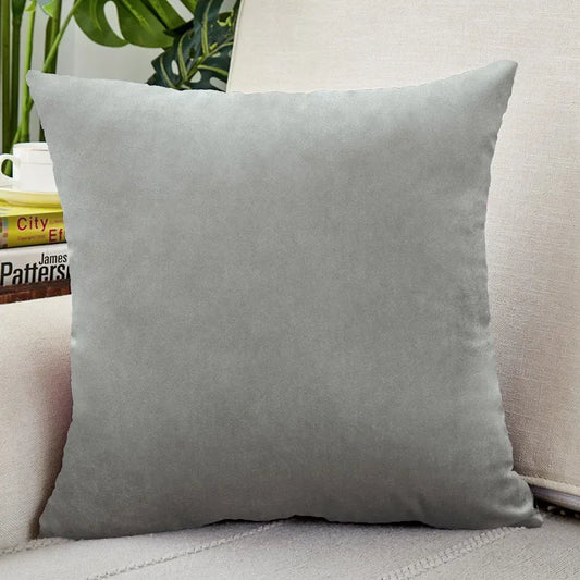 Solid Velvet Cushion Cover
