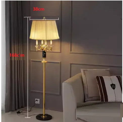 Lámpara de mesa/pie de cristal negro de lujo de alta calidad, lámparas de noche de dormitorio, lámpara de mesa de decoración moderna y concisa