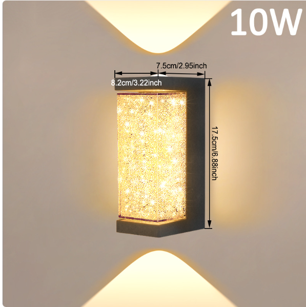 Elegant Crystal Wall Light