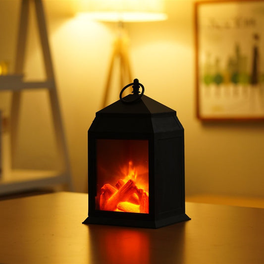 Nordic Style LED Flame Decorative Table Lamp