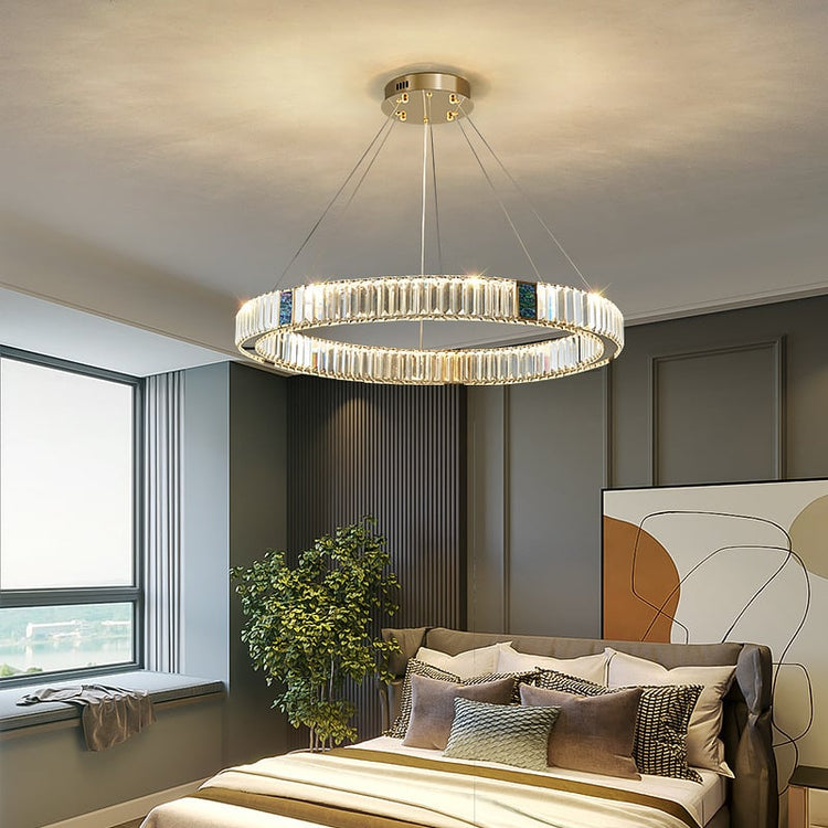 Luxury crystal chandelier - statement lighting for modern interiors