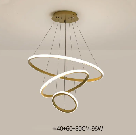 Modern Intelligent Chandelier – Living Room & Dining Room LED Ceiling Light