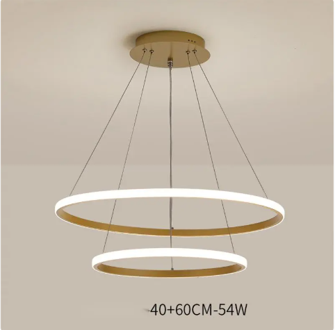 Modern Intelligent Chandelier – Living Room & Dining Room LED Ceiling Light