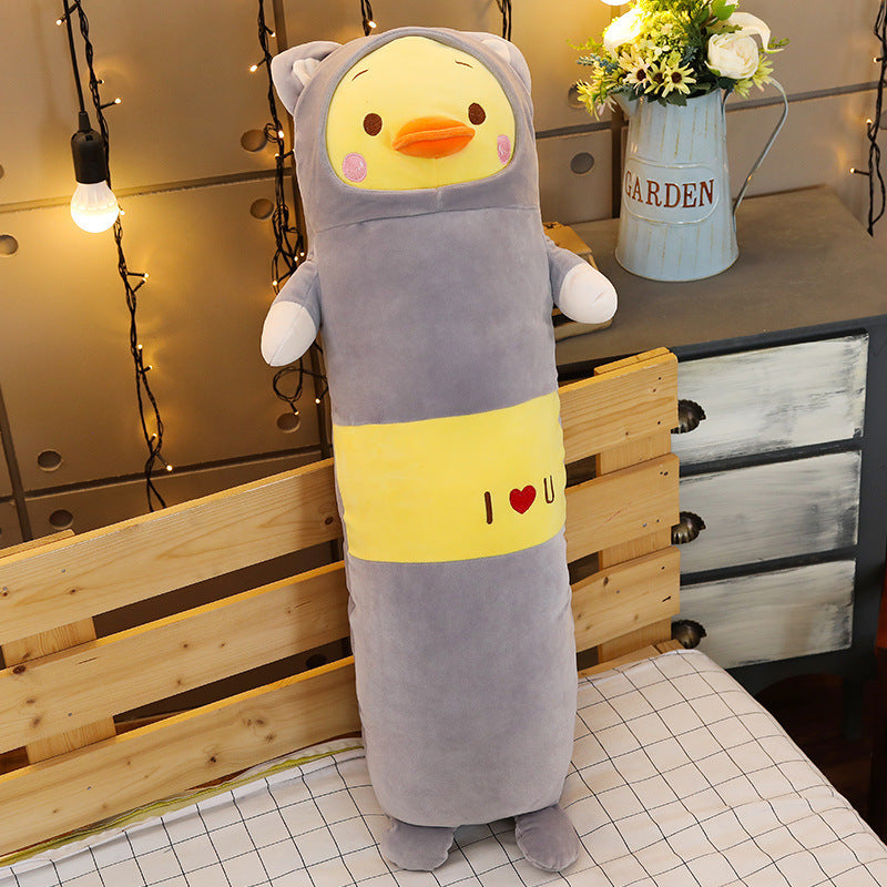 Lindas almohadas de peluche de animales de dibujos animados - Cerdo y pato suaves
