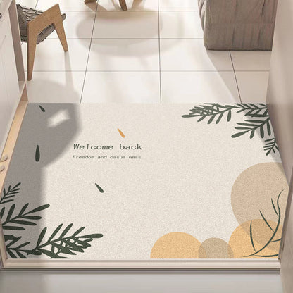 Non-Slip Entrance Mat with Washable Absorbent Design