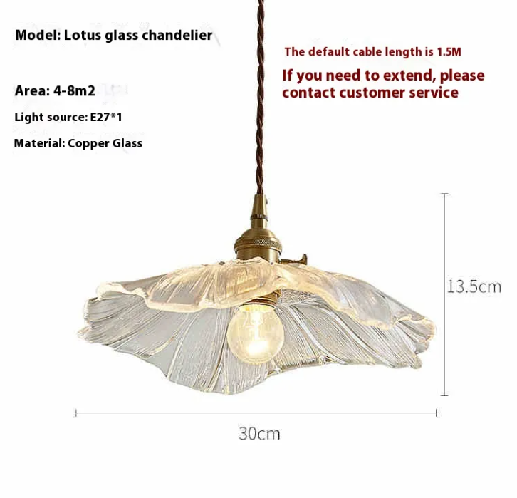 Elegant Glass Chandelier