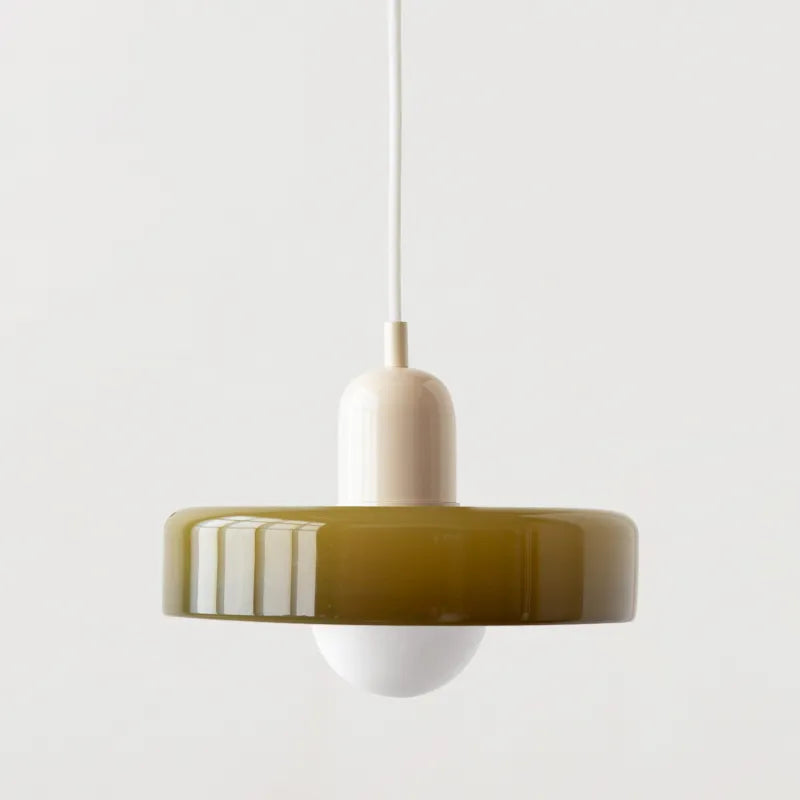 Memphis Modern Glass Chandelier