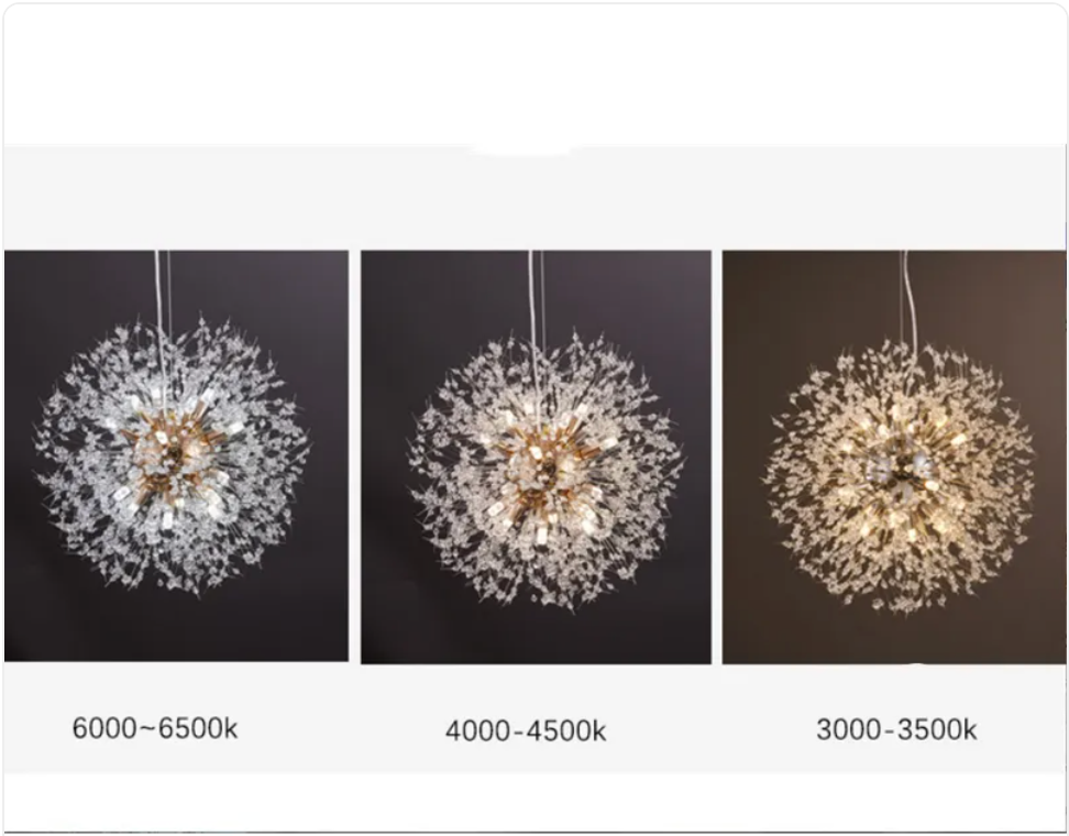 Dandelion Crystal Chandelier