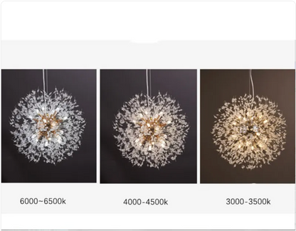 Dandelion Crystal Chandelier