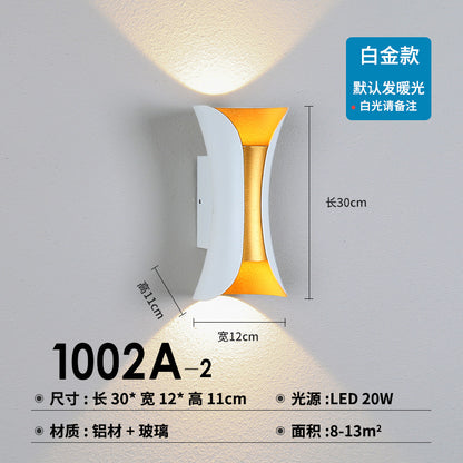 Outdoor Waterproof Creative Wall Lamp for Modern Spaces
