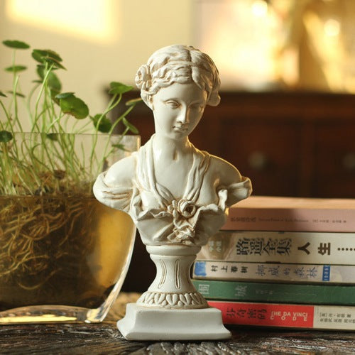 Resin Decorative Venus Bust for Living Room Decor