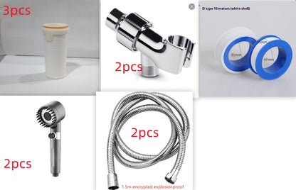Snowflake Spray Water Filter Showerhead