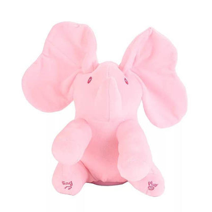 Elefante de peluche musical personalizable para niños