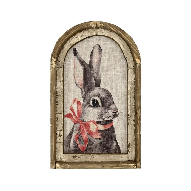 Easter Bunny Wall Art for Rustic Farmhouse Decor