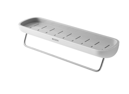Wall-Mounted Multi-Functional Bathroom Storage Rack
