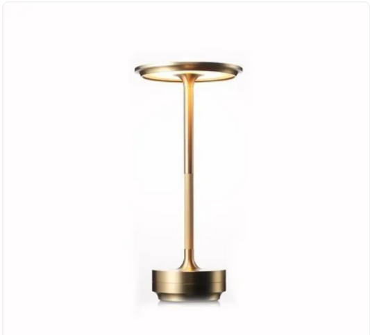 Metal Touch Desk Lamp – Premium LED in Gold, Silver & Matte Black Finish