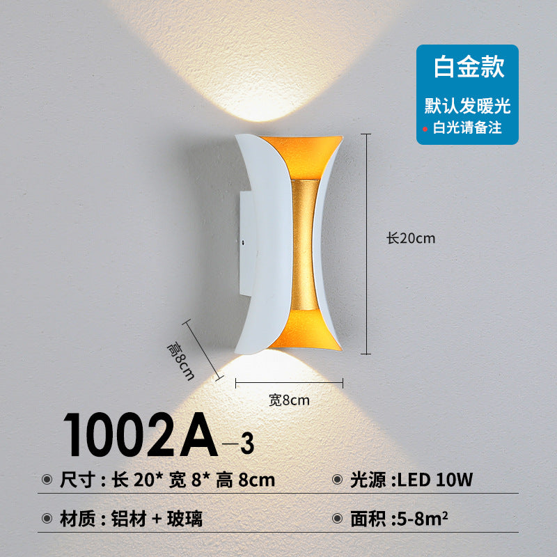 Outdoor Waterproof Creative Wall Lamp for Modern Spaces