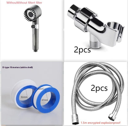 Snowflake Spray Water Filter Showerhead