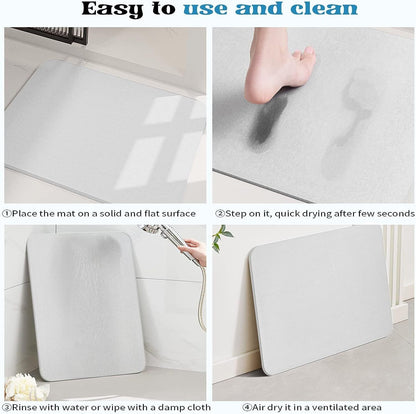 Diatomite Stone Bath Mat