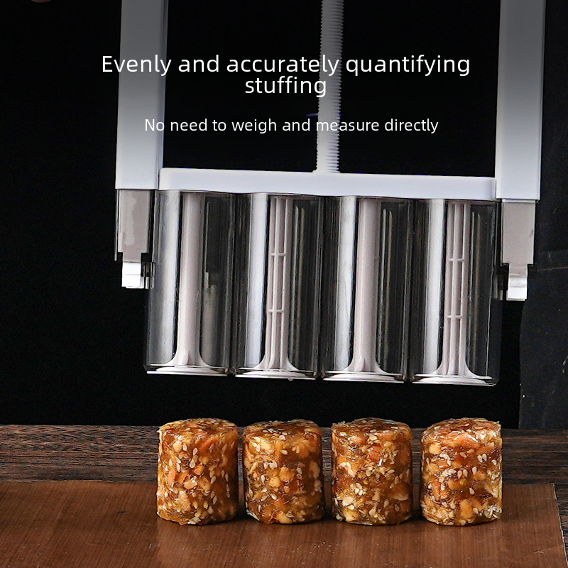 Mooncake Filling Dispenser and Dough Portioning Tool