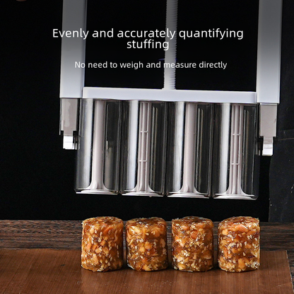 Mooncake Filling Dispenser and Dough Portioning Tool
