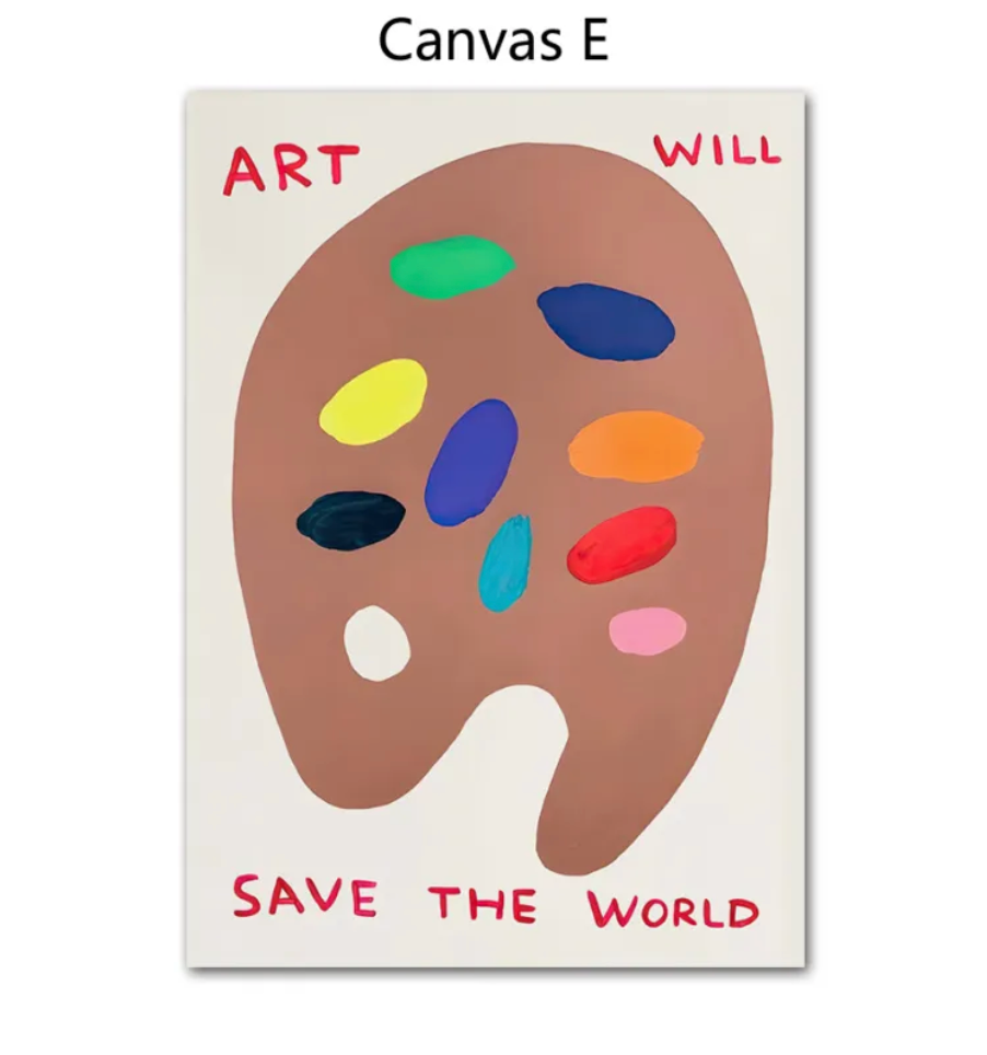 Modern Decorative Canvas Wall Art – Frameless Prints in Multiple Sizes