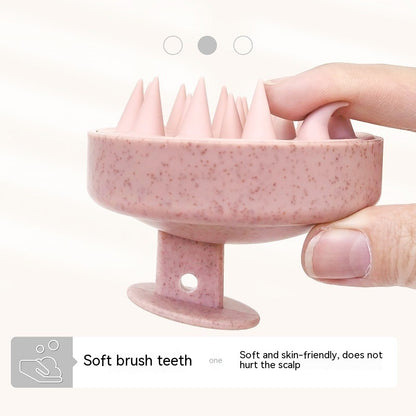 Rubber Scalp Massage Shampoo Brush
