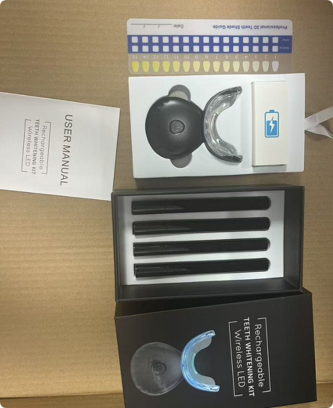 LED Teeth Whitening Kit with Charging Lamp