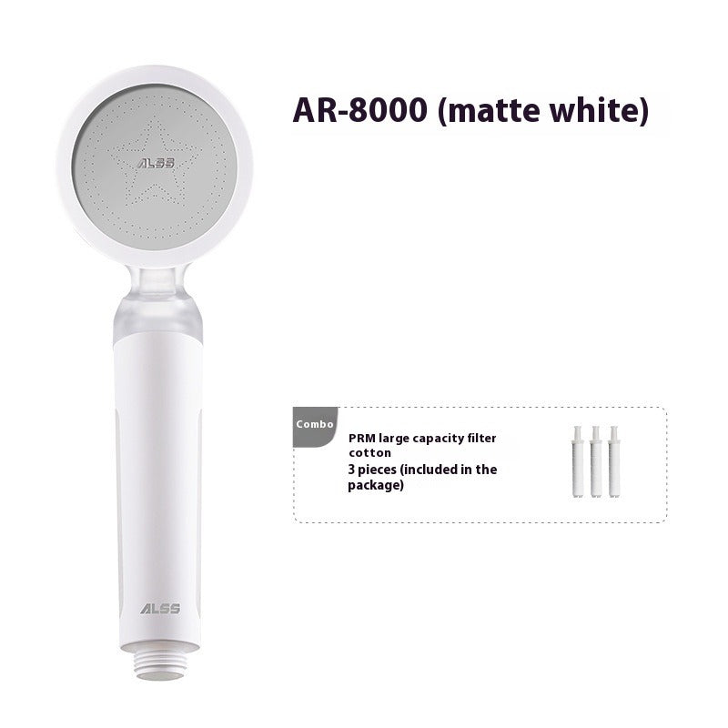 Filtered Supercharged Handheld Shower Head