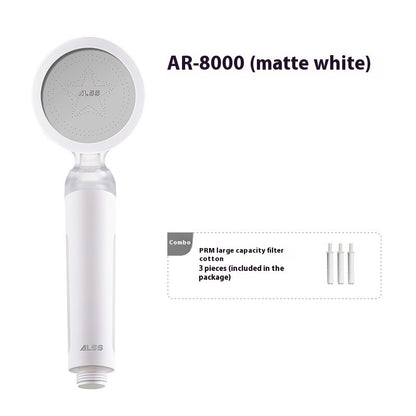 Filtered Supercharged Handheld Shower Head