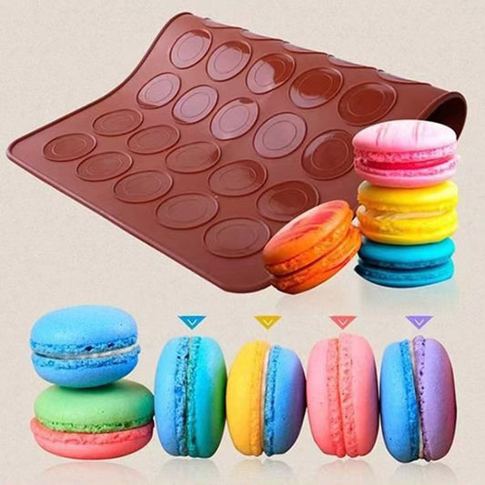 48-Cavity and 30-Cavity Silicone Baking Mats Set