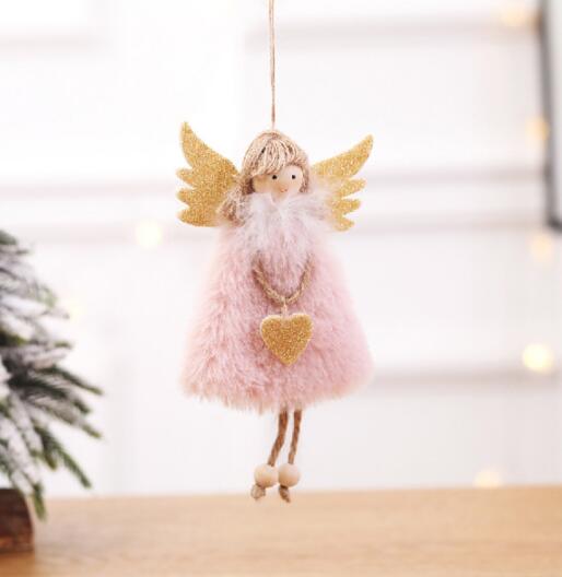 Christmas Plush Doll and Tree Ornament for Holiday Decor