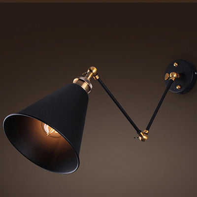 RetroFlex E27 Industrial Wall Lamp