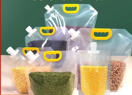 Bolsas selladas de grado alimenticio para almacenar granos y arroz