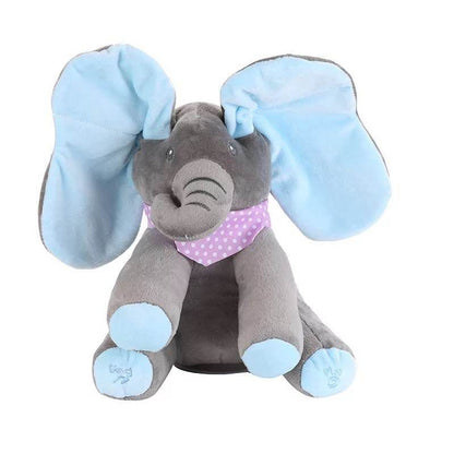 Elefante de peluche musical personalizable para niños