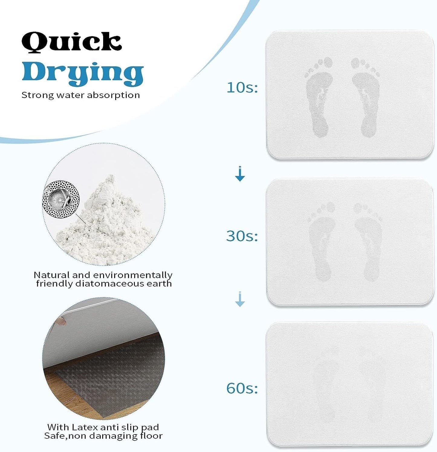 Diatomite Stone Bath Mat