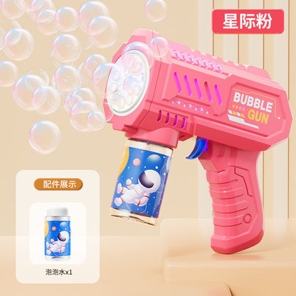 32-Hole Electric Bubble Gun for Kids' Play and Events