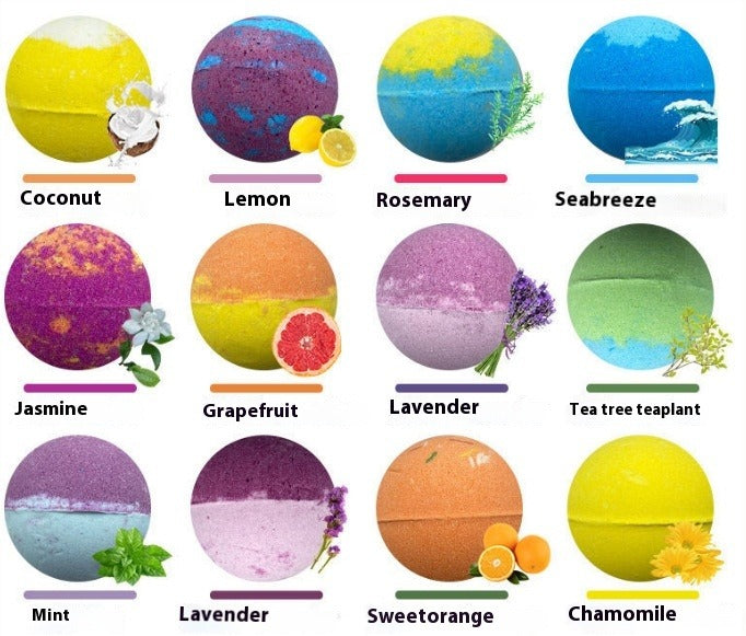 Kids Bath Bomb Bubble Balls with Toys