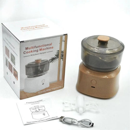 Mini Wireless Electric Garlic Press and Masher