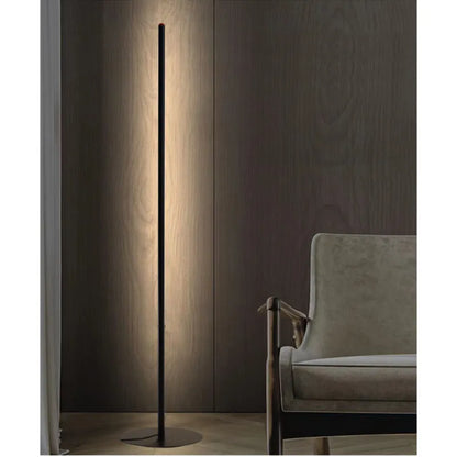 Minimalist Aluminum LED Floor Lamp – Modern Standing Light