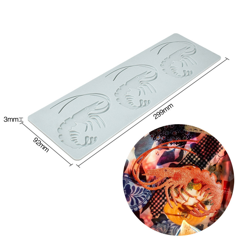 Silicone Mold for Petal Leaf Geometric Baking Decor