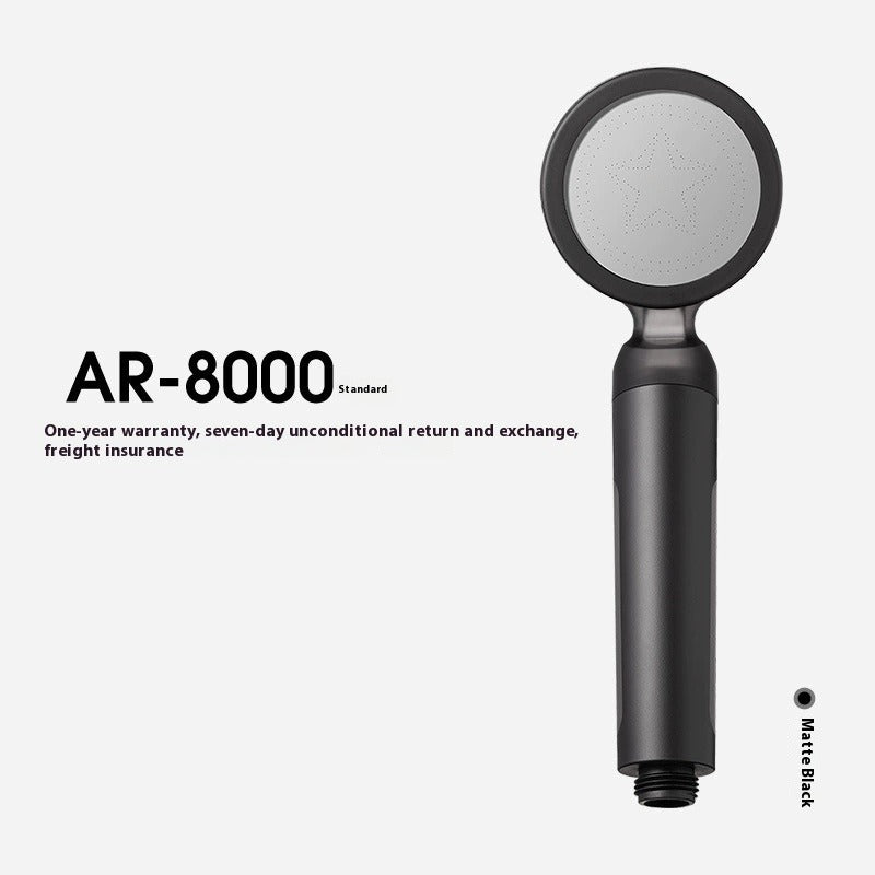 Filtered Supercharged Handheld Shower Head