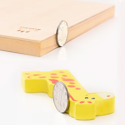 3D Wooden Animal Puzzle Match Educational Toy